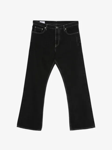 Off-White contrast-stitch jeans