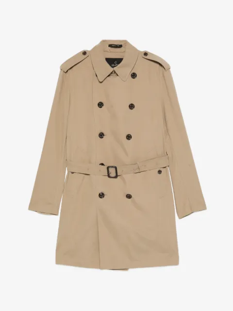 Montecore belted double-breasted coat