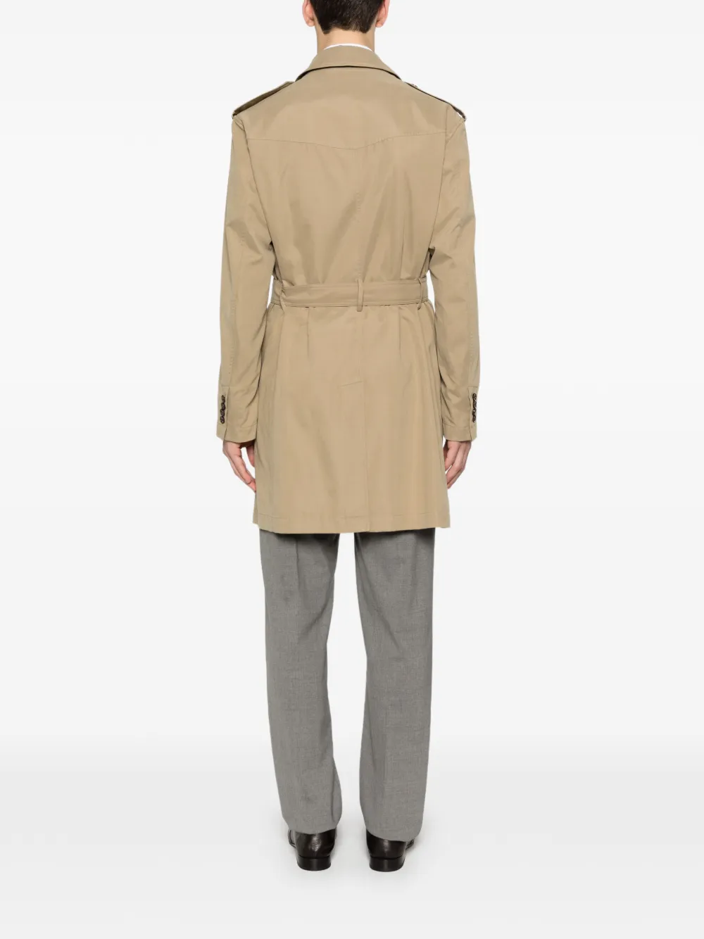 Montecore Jas met ceintuur Beige