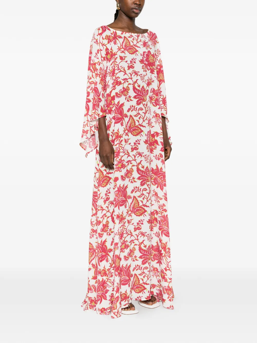 ETRO Maxi-jurk met bloemenprint Roze