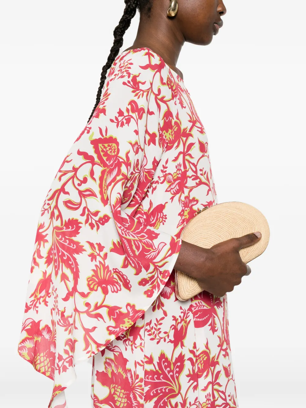 ETRO Maxi-jurk met bloemenprint Roze