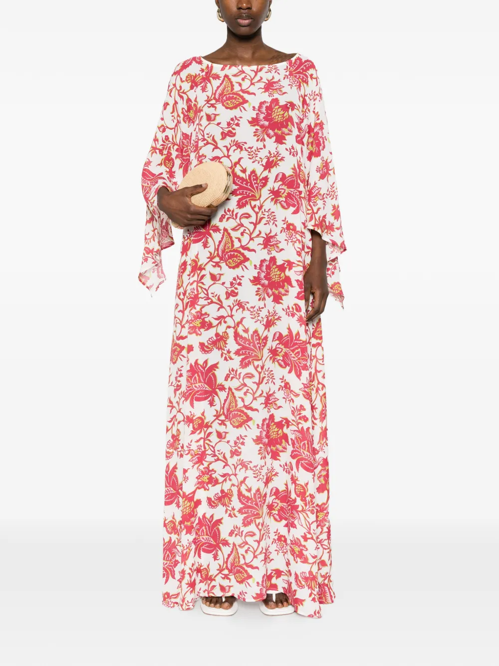 ETRO Maxi-jurk met bloemenprint Roze