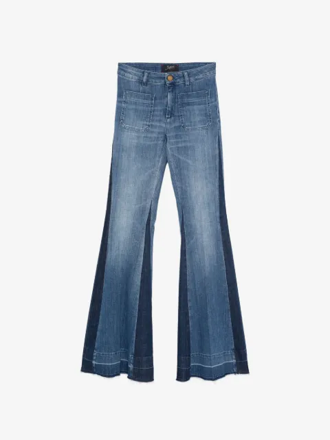 Seafarer patch pocket flare jeans