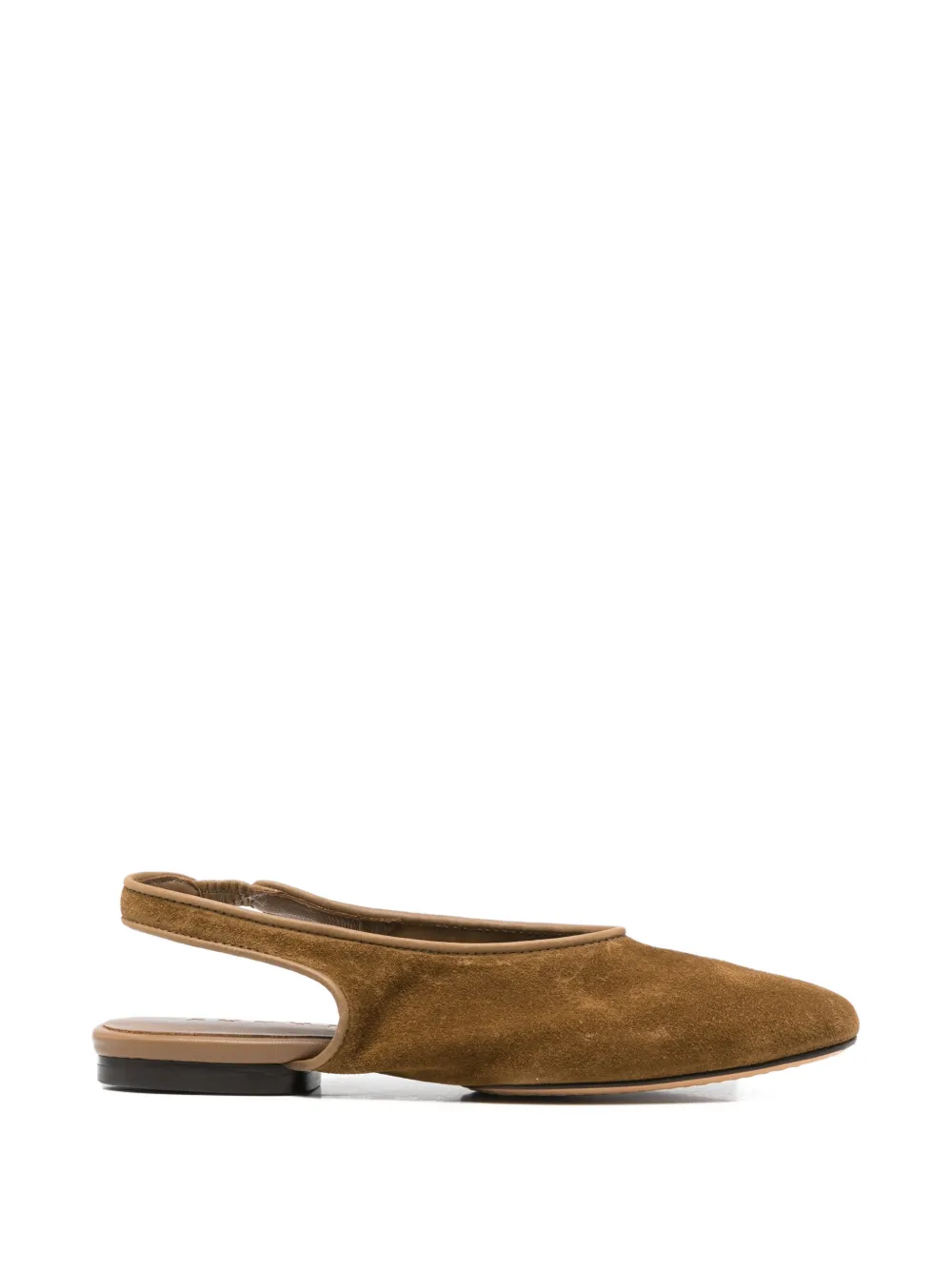 Soeur slingback heeled mules - Marrone