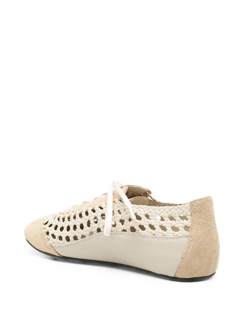Hereu Leren sneakers Beige