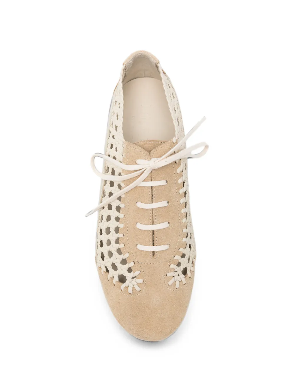 Hereu Leren sneakers Beige