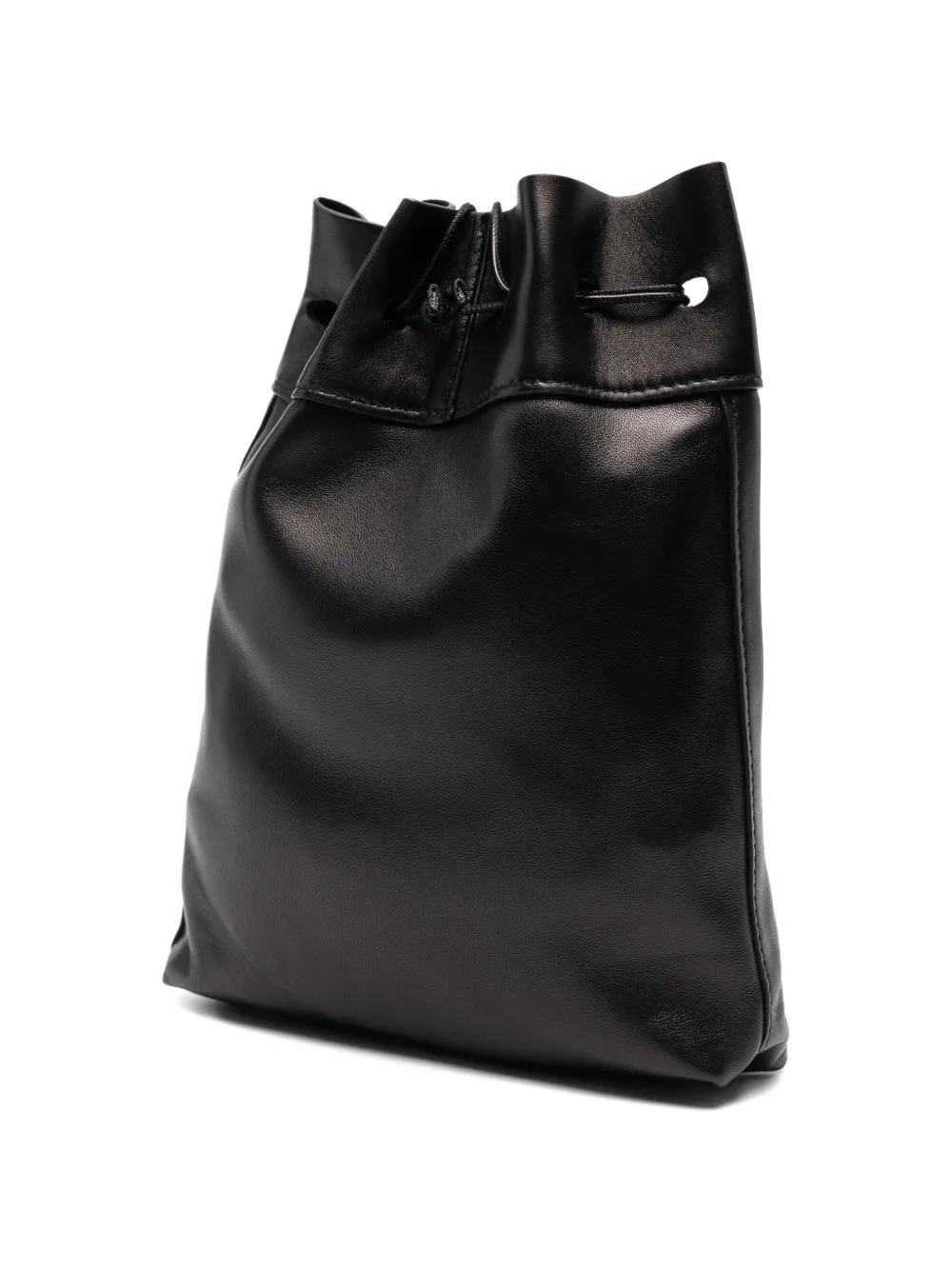  Forte Forte Drawstring Crossbody Bag - Black 