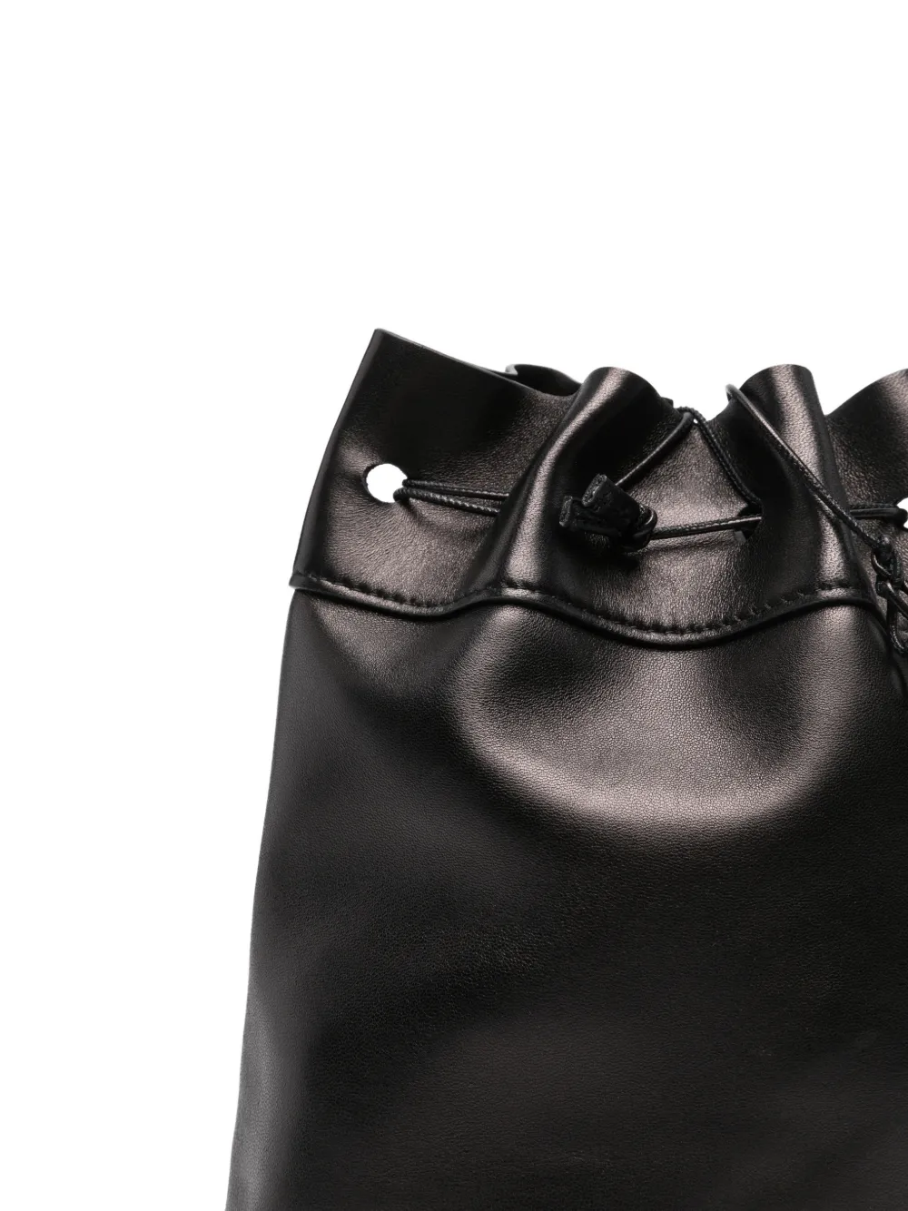  Forte Forte Drawstring Crossbody Bag - Black 