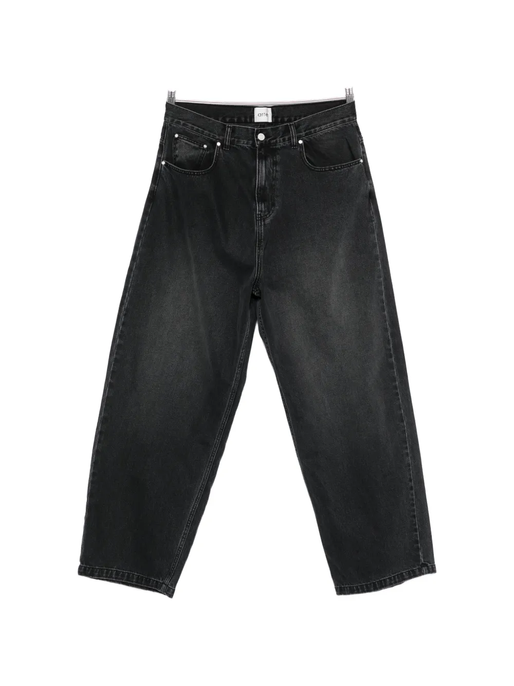Arte Antwerp five pockets straight trousers - Nero