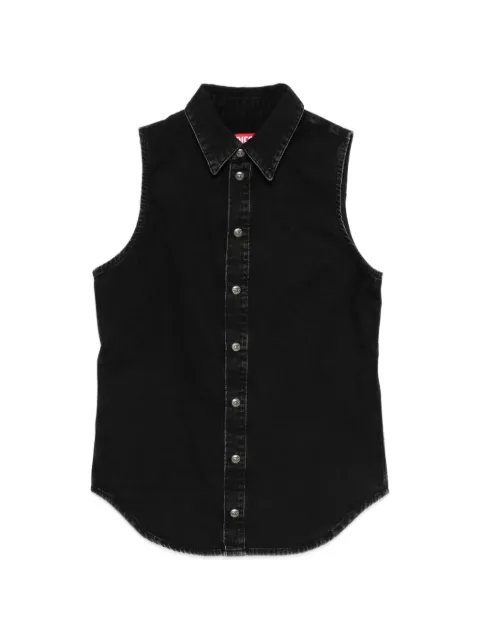 Diesel camisa de mezclilla sin mangas