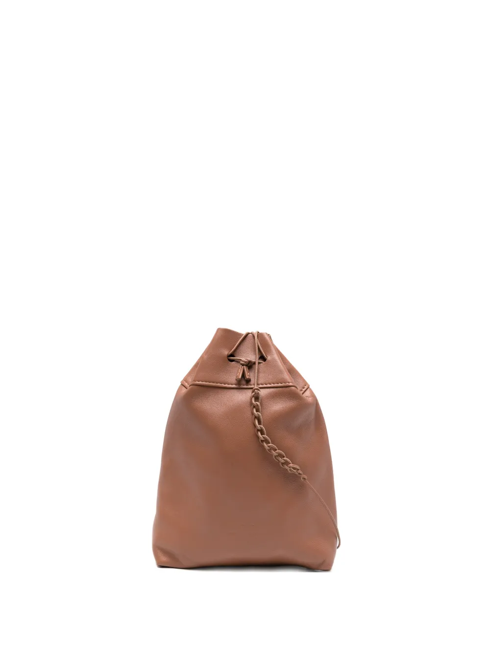 Forte Forte Drawstring Crossbody Bag In Red