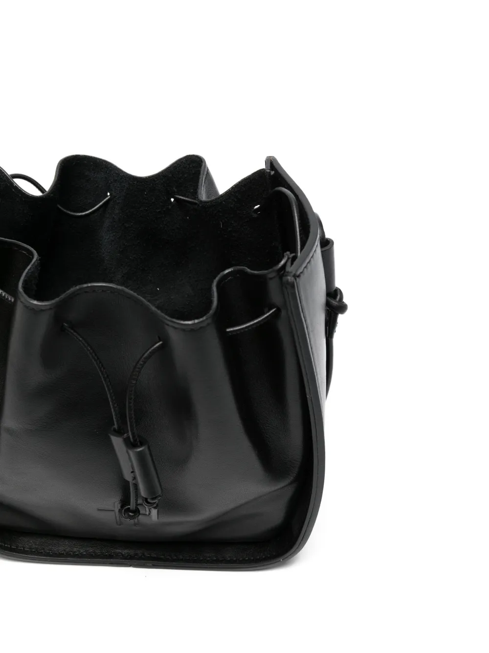 Forte Crossbodytas met trekkoord Zwart