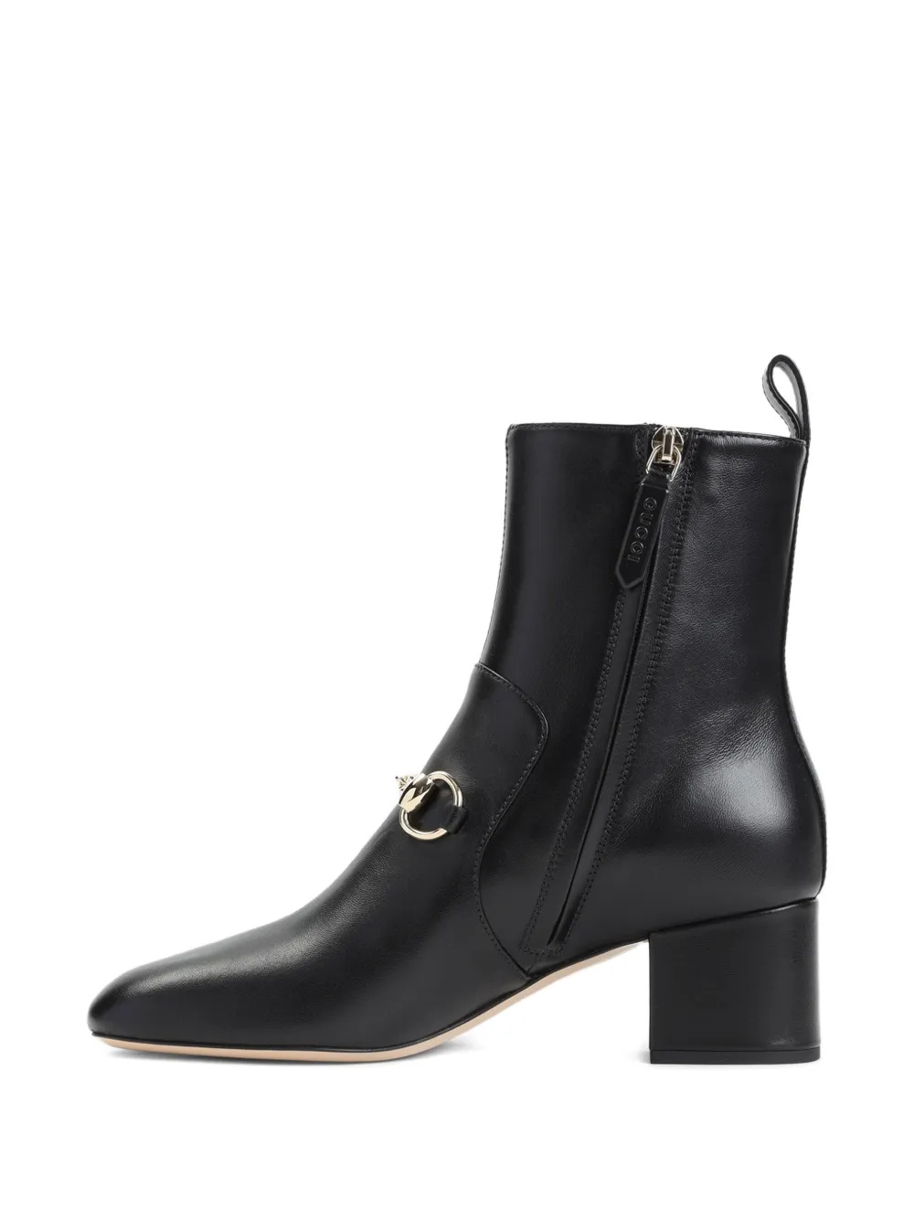 Gucci Horsebit enkellaarzen Zwart