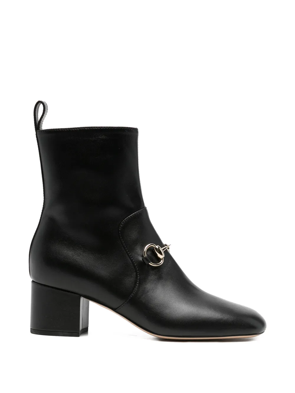 Gucci horsebit ankle boots - Black