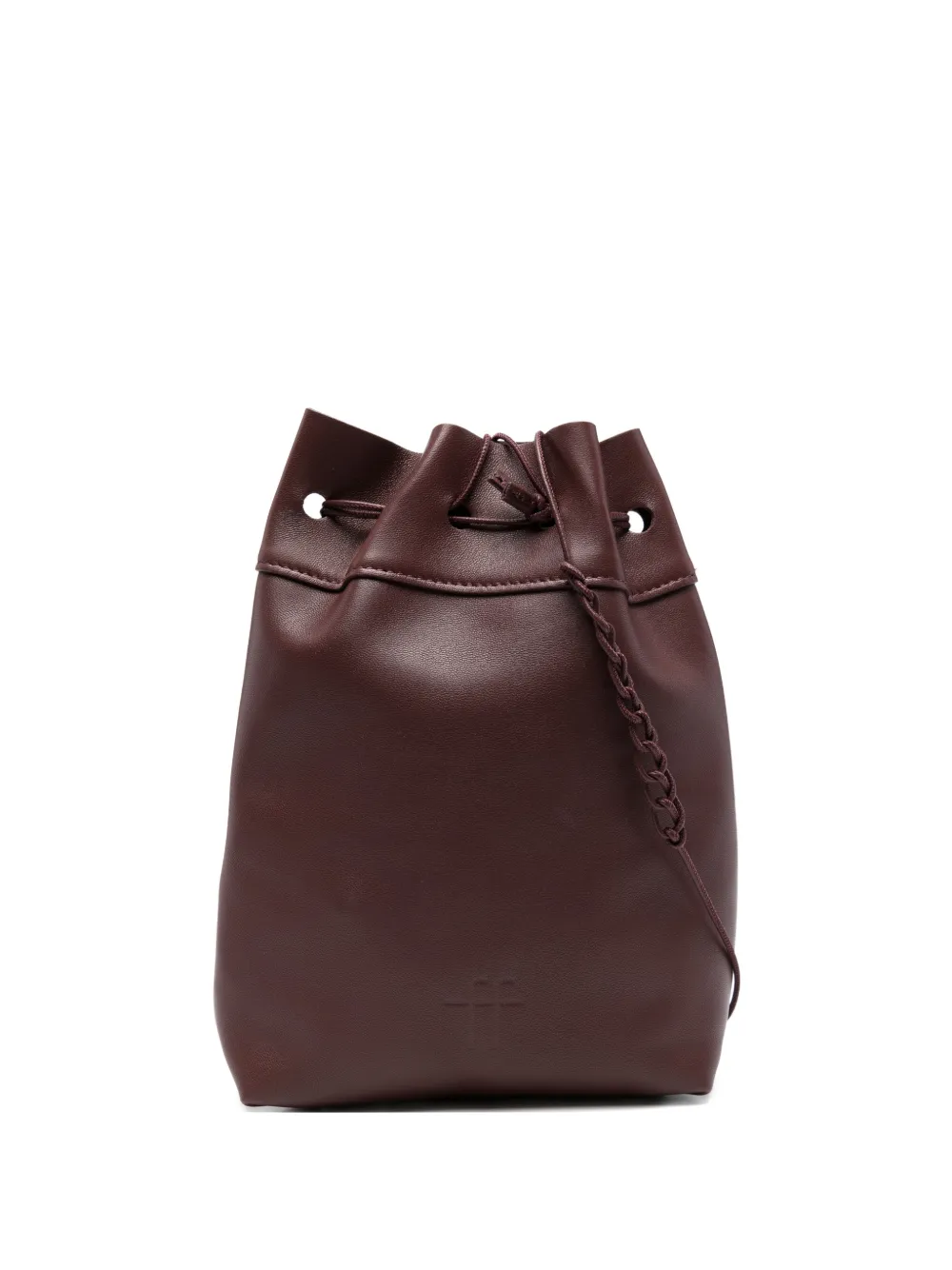 Forte Forte Braided-drawstring Crossbody Bag In Pink