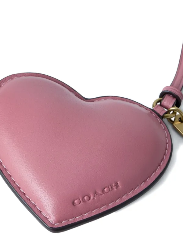 Coach ハートシェイプ キーホルダー | ピンク | FARFETCH JP