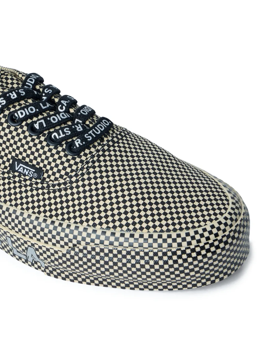 Vans x Sr Studio La. Ca. 44 OTW check logo patch sneakers Groen