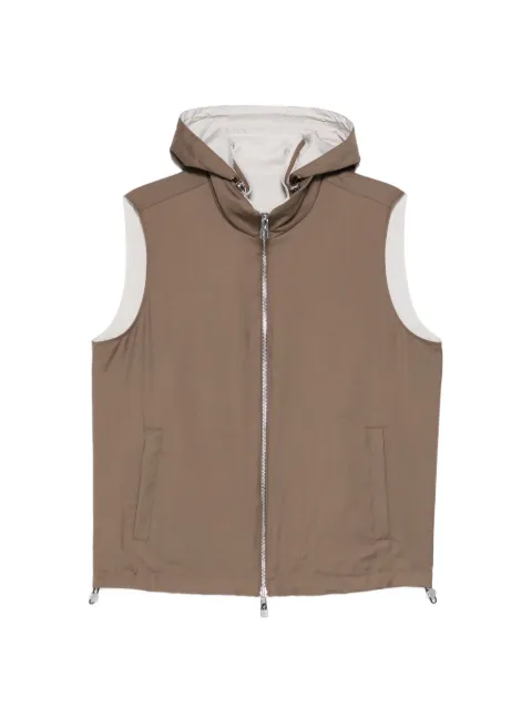 Montecore hooded zip gilet