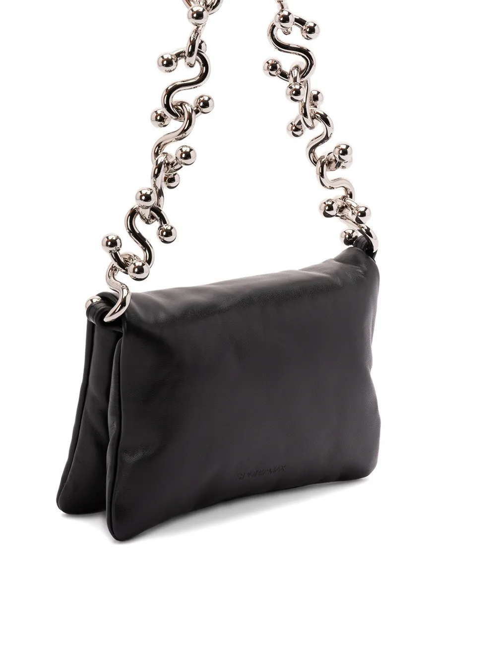  Sportmax Mini Softy Chain-strap Shoulder Bag - Black 