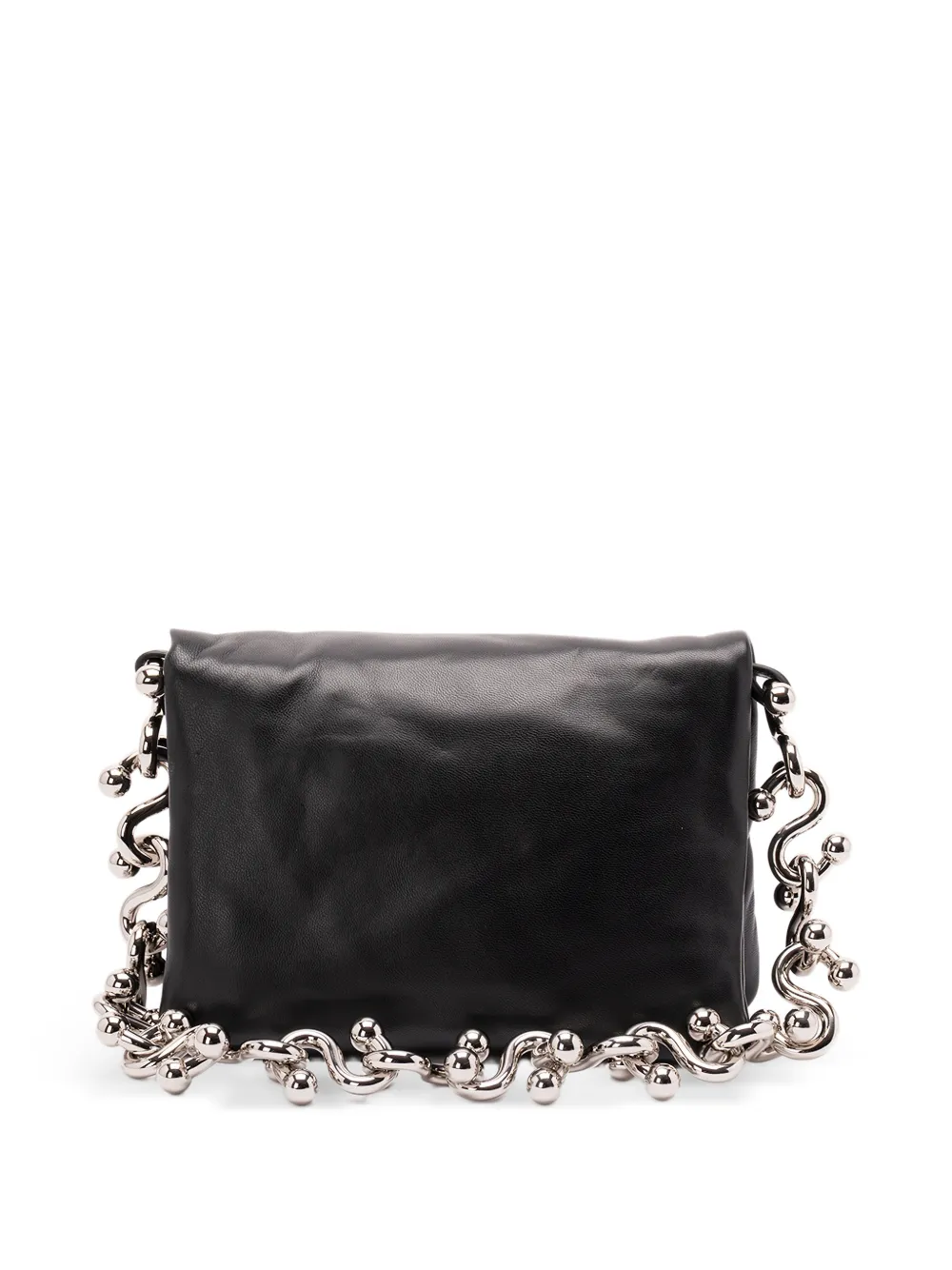  Sportmax Mini Softy Chain-strap Shoulder Bag - Black 
