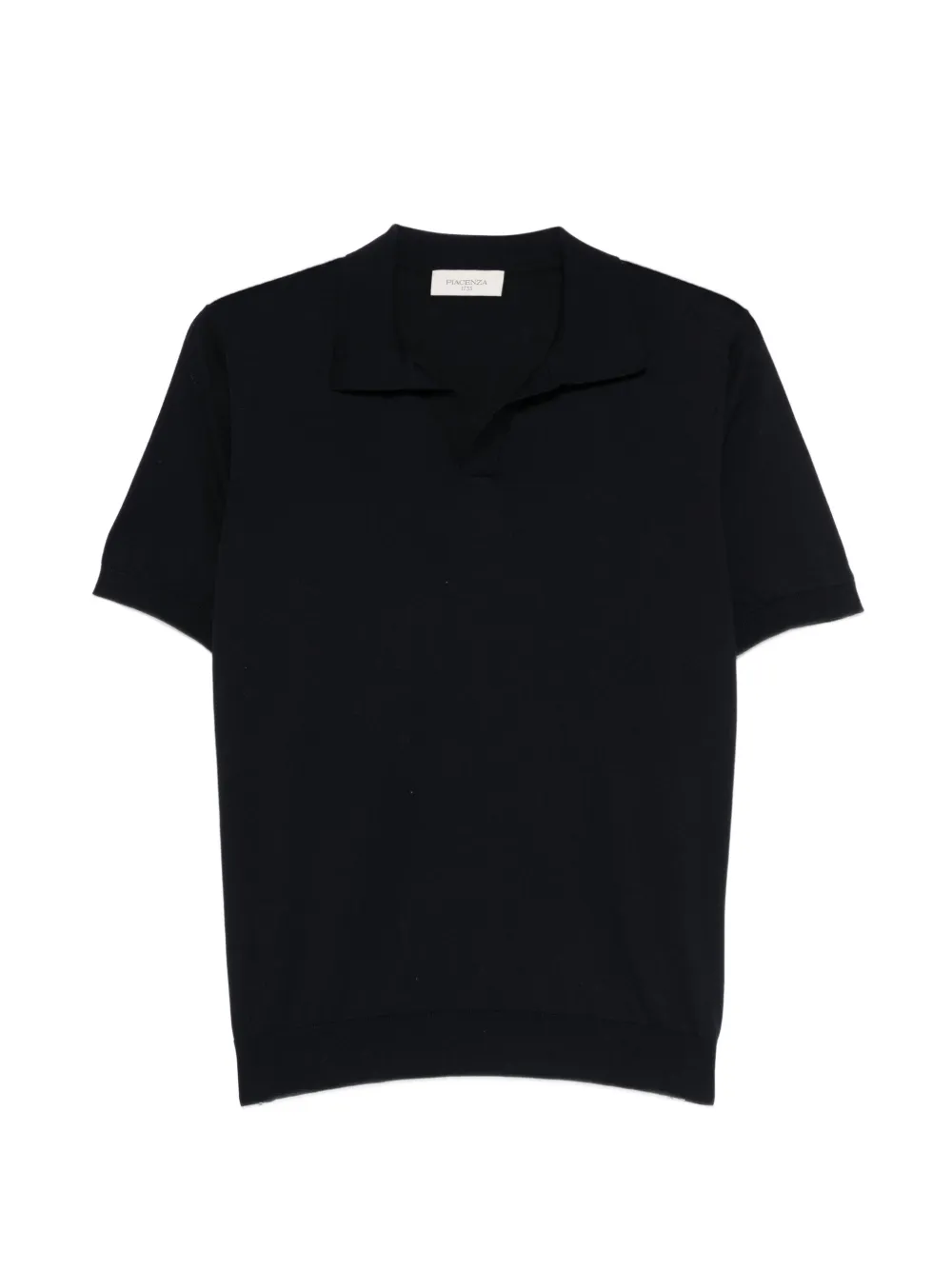 Piacenza Cashmere Sailor cotton polo shirt - Blu