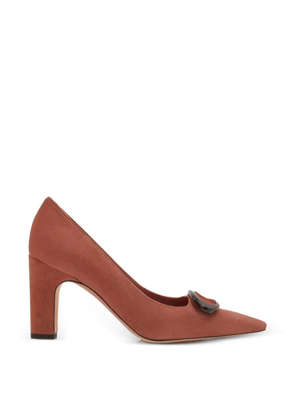 Manolo Blahnik Fenichi pumps met puntige neus Bruin