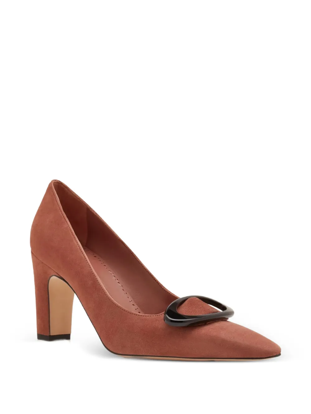 Manolo Blahnik Fenichi pumps met puntige neus Bruin