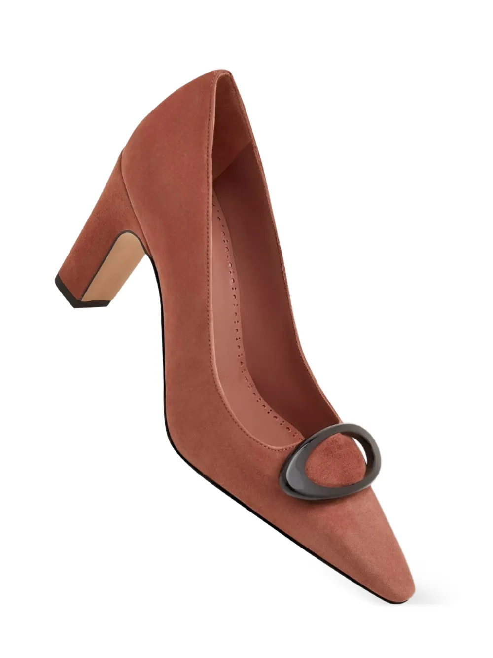 Manolo Blahnik Fenichi pumps met puntige neus Bruin