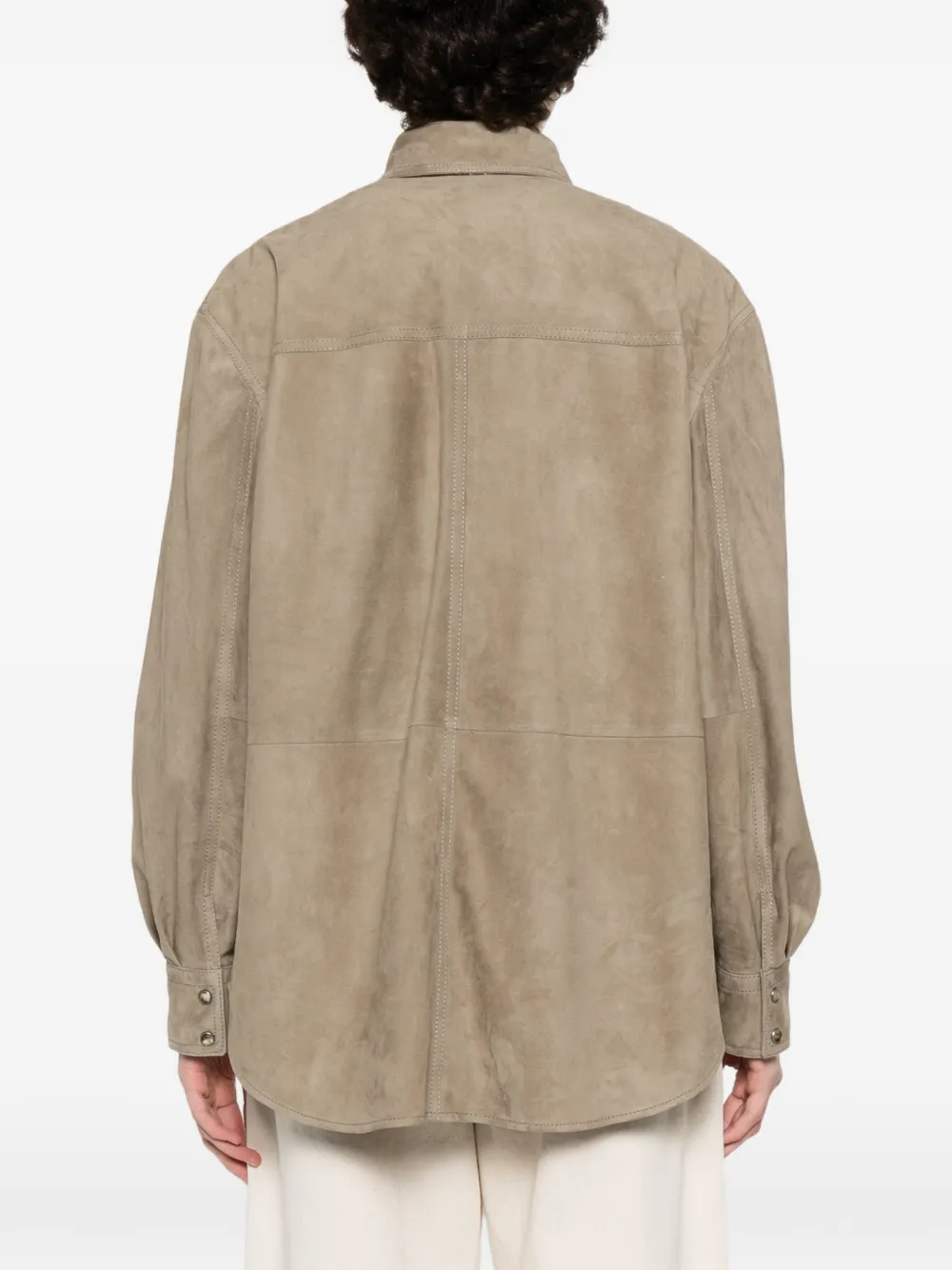 Pocket Leather Shirt