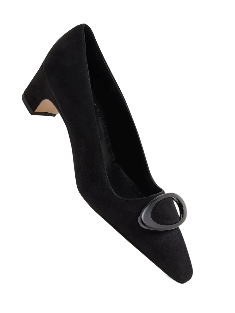 Manolo Blahnik Fenix pumps met puntige neus Zwart