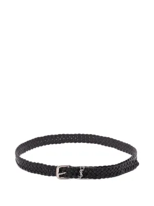 Jil Sander メタルリング レザーベルト | ブラック | FARFETCH JP