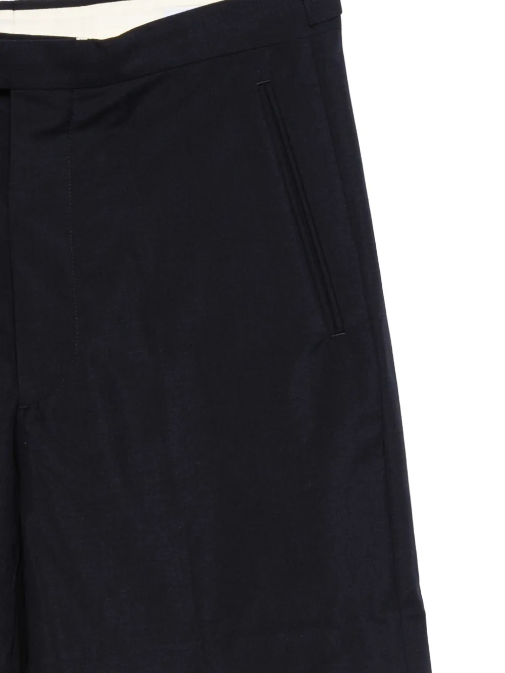  Prada Triangle-logo Shorts - Blue 
