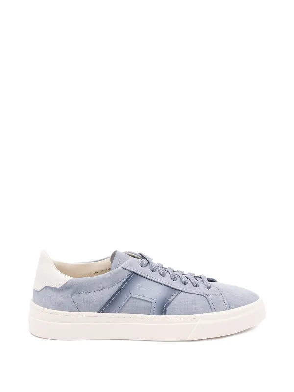 Santoni Lace-up Sneakers in Blue