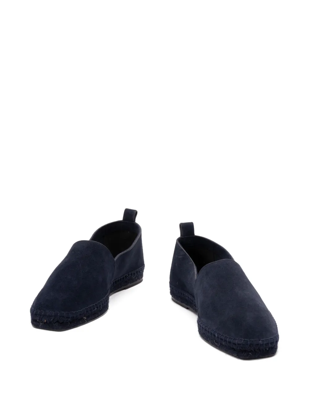 Castañer Leren espadrilles Blauw
