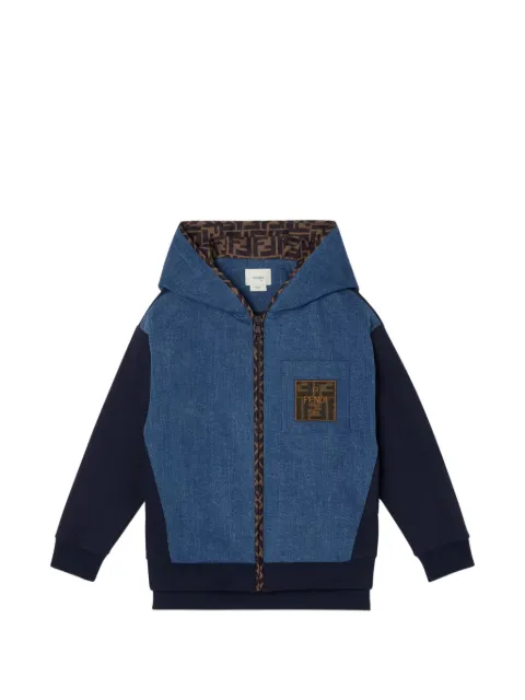 Fendi Kids hoodie zippé