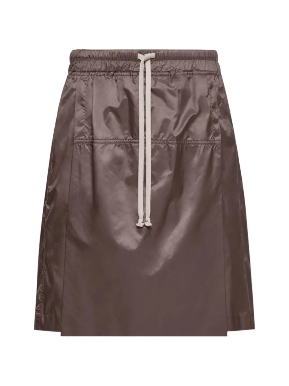 Moncler Genius Kiltshorts Drawstring Skort In Brown