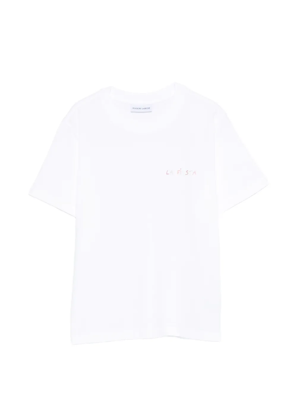 Maison Labiche lettering T-shirt - Bianco