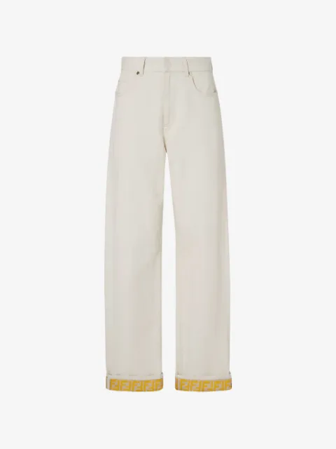 FENDI straight leg jeans