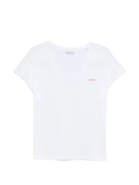 Maison Labiche V-neck lettering T-shirt