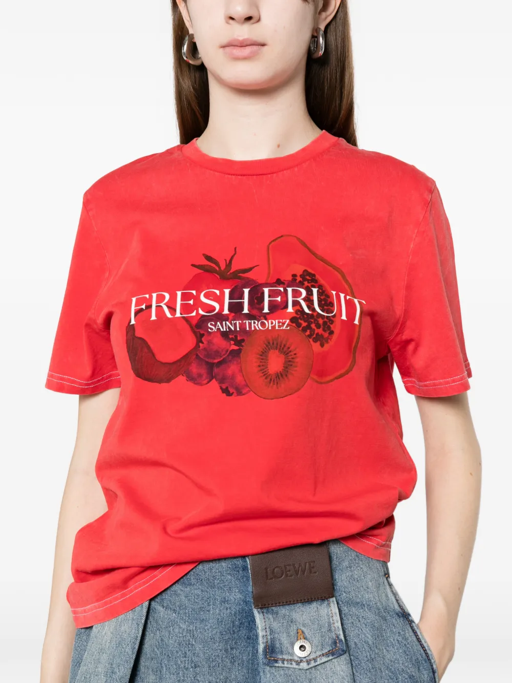 Fruit-Graphic T-Shirt