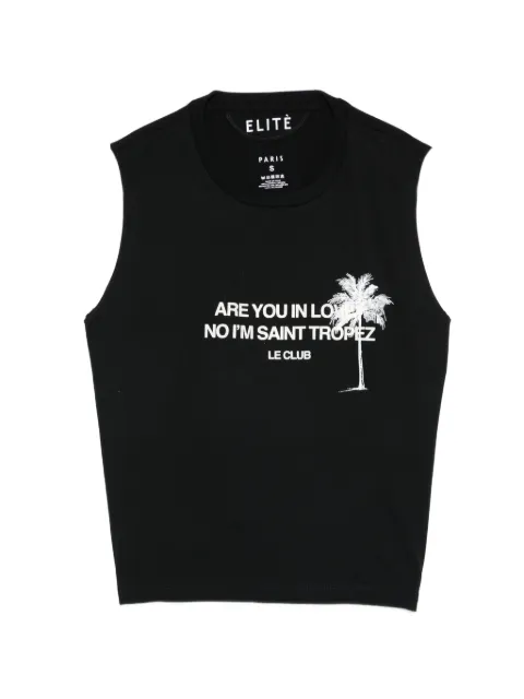 Elite Pullunder mit Palmenmotiv