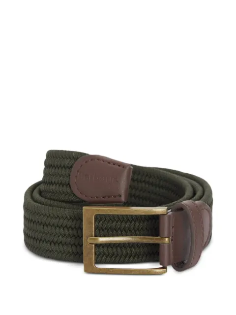 Barbour braided belt