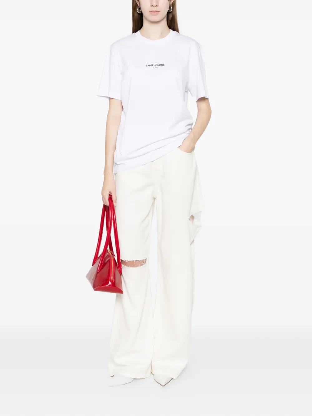  Elite Logo T-shirt - White 