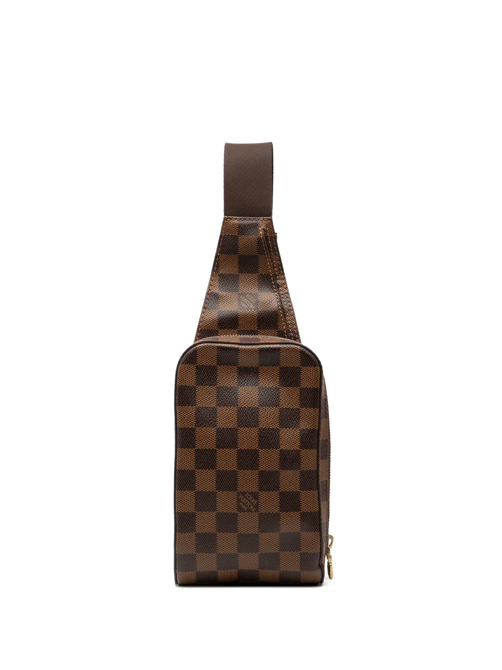 Louis Vuitton Pre-Owned 2011 Damier Ebene Geronimos crossbody bag - Marrone