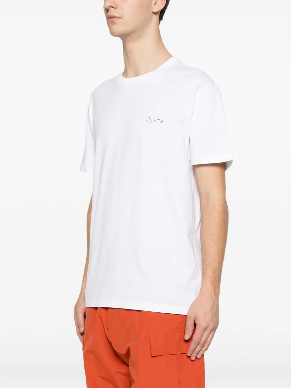  Maison Labiche Popincourt Embroidered T-shirt - White 