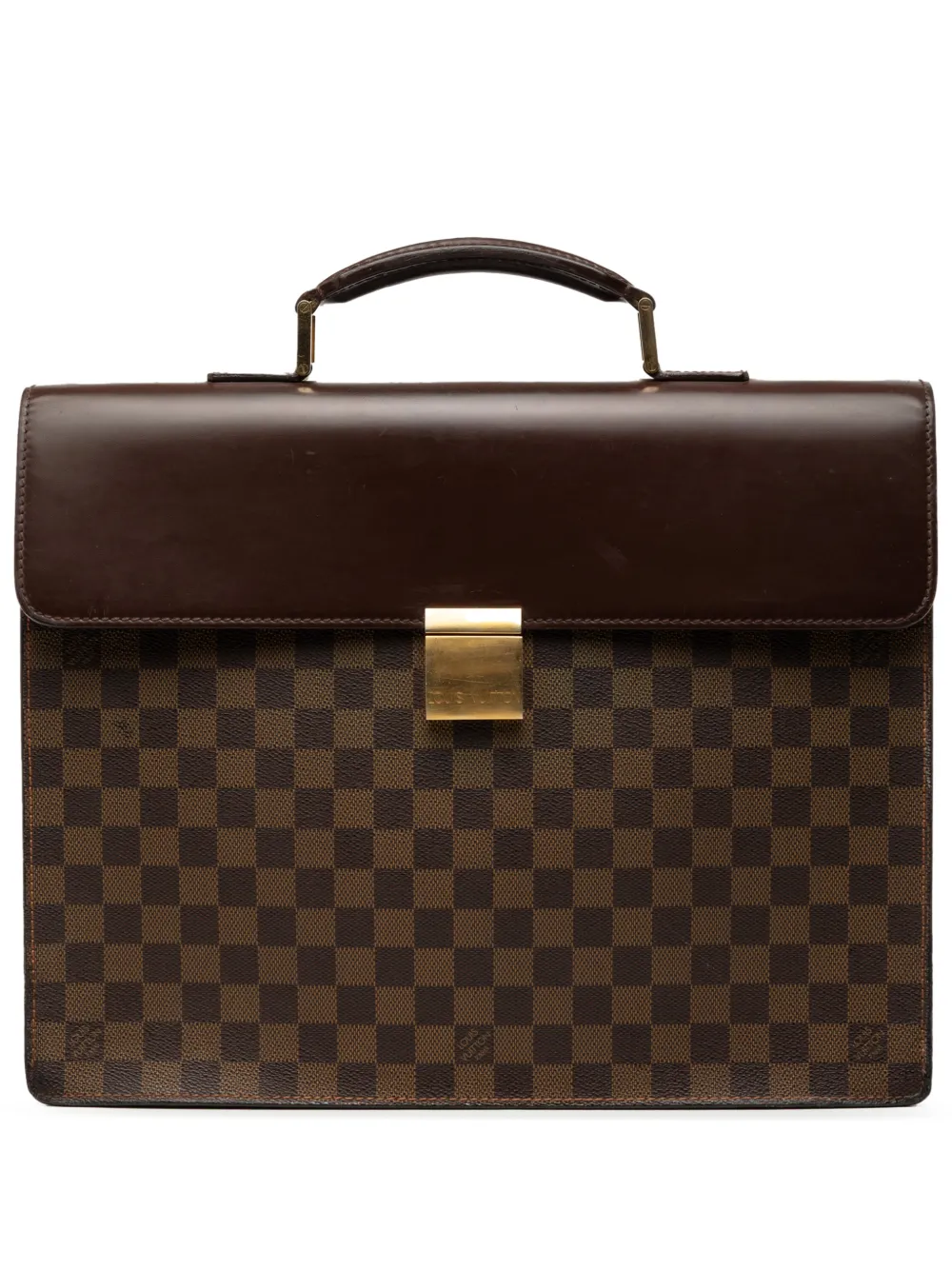 Louis Vuitton Pre-Owned 2005 Damier Ebene Altona PM business bag - Marrone