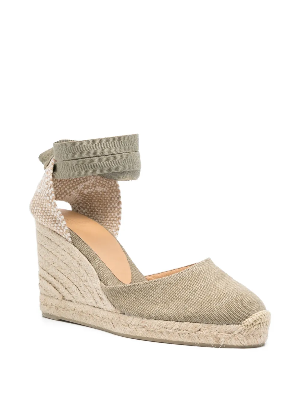  Castañer Carina Tie-ankle Espadrilles - Green 