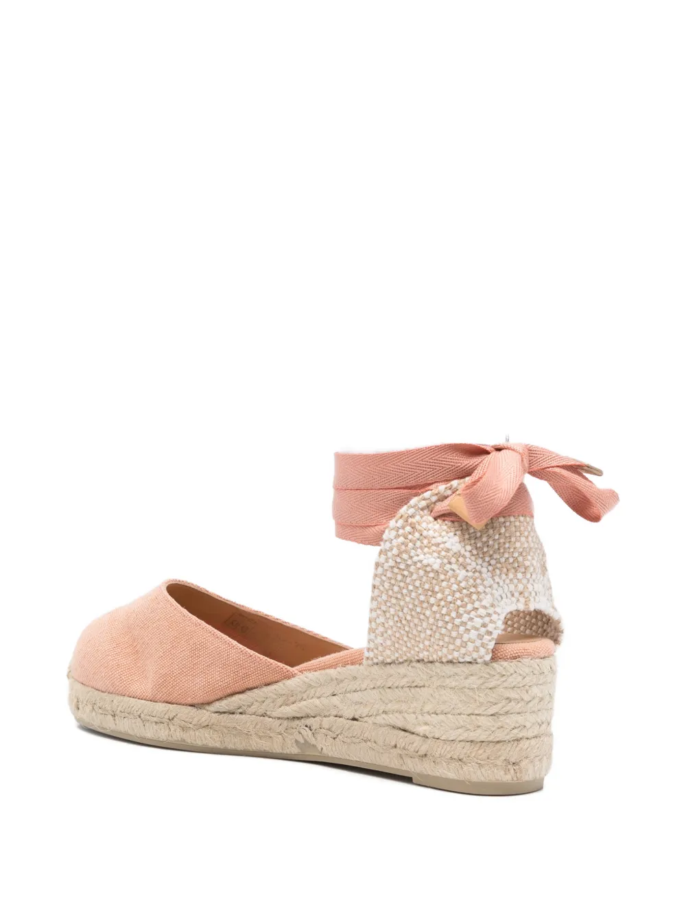 Castañer Carina espadrilles met sleehak Roze