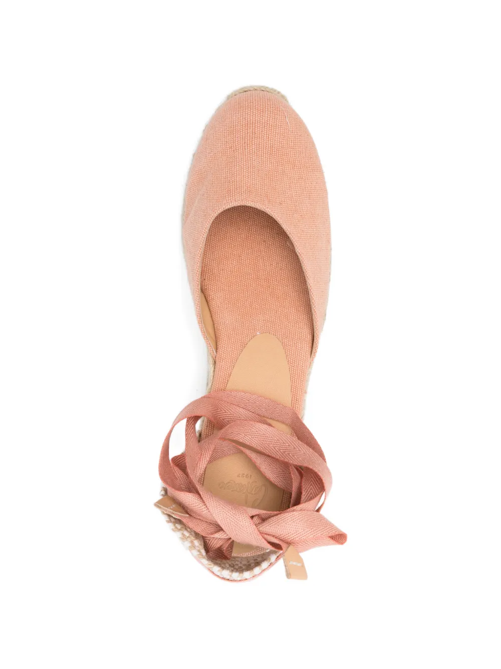Castañer Carina espadrilles met sleehak Roze