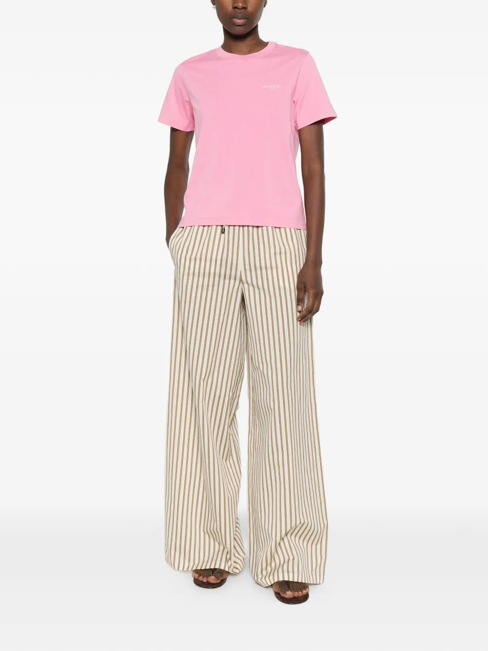  Maison Labiche Lettering T-shirt - Pink 
